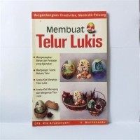 Membuat Telur Lukis