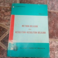 Metode Belajar dan Kesulitan-kesulitan Belajar [Ed. 2]