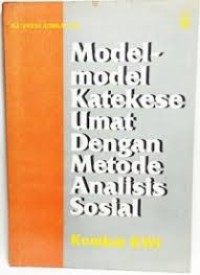 Model-model Katekese Umat dengan Metode Analisis Sosial