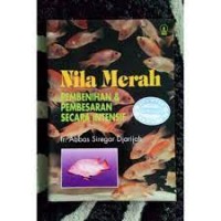 Nila Merah : Pembenihan & Pembesaran Secara Intensif