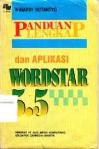 Panduan Lengkap & Aplikasi Wordstar 5.5