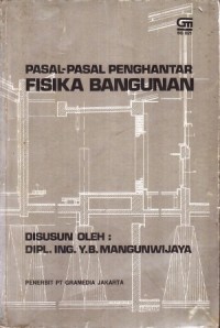 Pasal-pasal Pengantar Fisika Bangunan