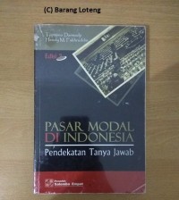 Pasar Modal di Indonesia: Pendekatan Tanya Jawab