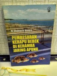 Pembesaran Kerapu Bebek di Keramba Jaring Apung