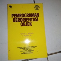 Pemrograman Berorientasi Objek