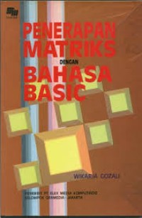 Penerapan Matriks dengan Bahasa Basic