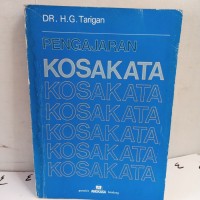 Pengajaran Kosa Kata