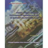 Pokok-pokok Masalah Pengusahaan Pariwisata Alam di Kawasan Pelestarian Alam