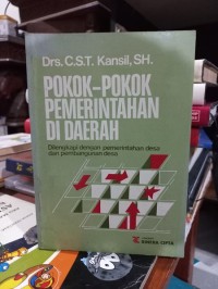 Pokok-pokok Pemerintahan di Daerah [untuk Pelajar, Mahasiswa, Umum]