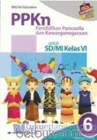 PPKn [6] : Untuk SD/MI Kelas VI