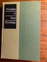 Principles of Plant Physiology