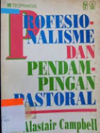 Profesionalisme dan Pendampingan Pastoral