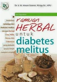 Ramuan Herbal untuk Diabetes Melitus