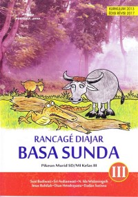 Rancage Diajar Basa Sunda Pikeun Murid SD/MI Kelas III