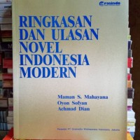 Ringkasan dan Ulasan Novel Indonesia Modern