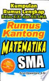 Rumus Kantong Matematika SMA