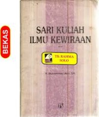 Sari Kuliah Ilmu Kewiraan