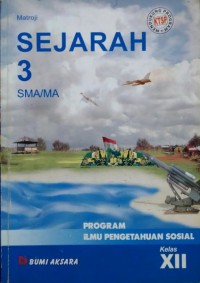Sejarah [Jilid 3]: untuk SMA/MA Kls. XII - Program IPS