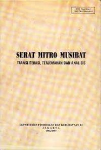 Serat Mitro Musibat Transliterasi Terjemahan dan. Analis