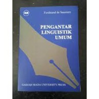 Seri ILDEP: Pengantar Linguistik Umum