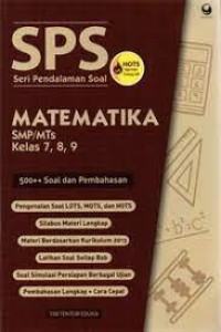 Seri Pendalaman Soal Matematika: untuk SMP/MTs Kls. 7, 8, 9