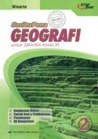 Seribupena: Geografi SMA/MA Kls. XI