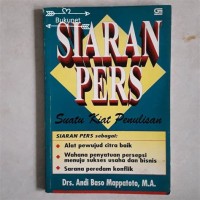 Siaran Pers: Suatu Kiat Penulisan