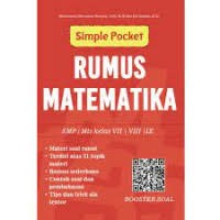 Simple Pocket: Rumus Matematika SMP/Mts kelas VII/VIII/IX