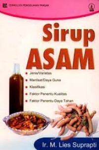 Teknologi Pengolahan Pangan: Sirup Asem