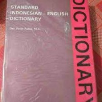 Standard Indonesia - English Dictionary