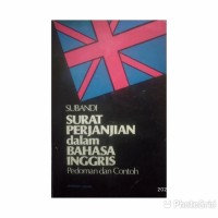 Surat Perjanjian dalam Bahasa Inggris: Pedoman dan Contoh