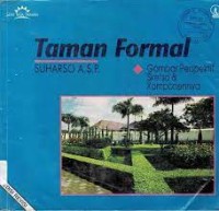 Taman Formal : Gambar Perspektif, Sketsa & Komponennya