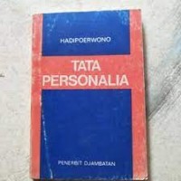 Tata Personalia=Personal Management