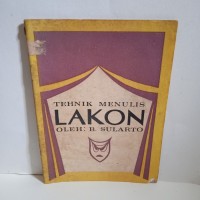 Tehnik Menulis Lakon