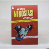 Teknik Negosiasi Kekinian