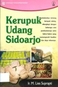 Teknologi Pengolahan Pangan: Kerupuk Udang Sidoarjo