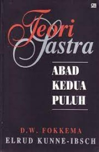 Teori Sastra Abad Kedua Puluh