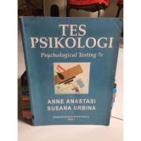 Tes Psikologi  [Jild 1]