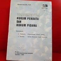 Vademecum Hukum Perdata dan Hukum Pidana