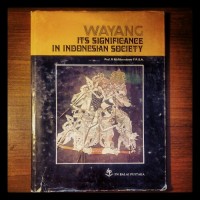 Wayang It's Significance in Indonesia Society