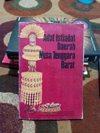 Adat Istiadat Daerah Nusa Tenggara Barat