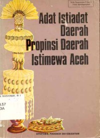 Adat Istiadat Daerah Istimewa Aceh